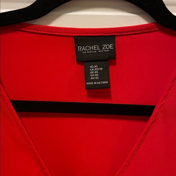 Rachel Zoe Red Blouse - Picture 3 of 4